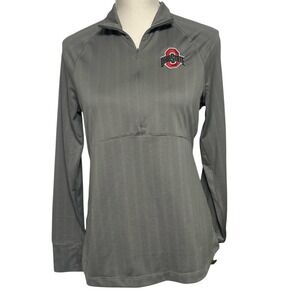 Cutter & Buck Ohio State Buckeyes Embroidered Pullover Running Shirt Women's M